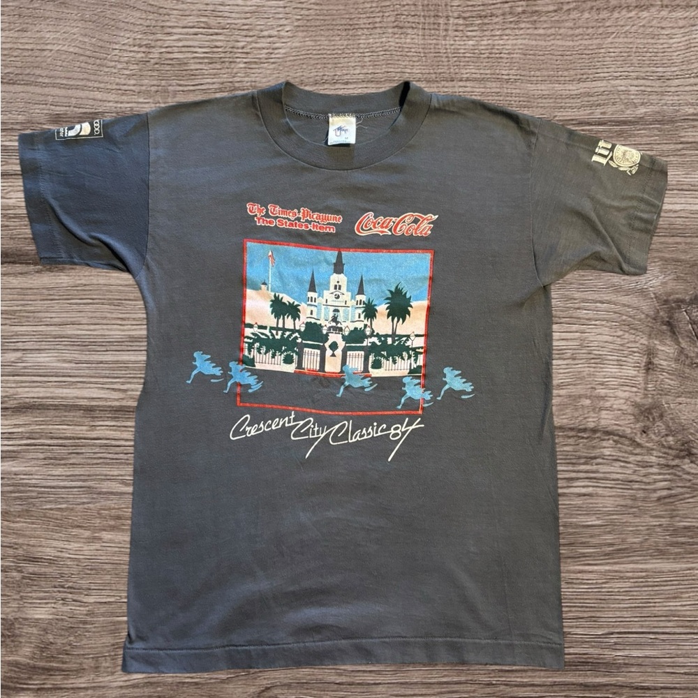 🔥Vintage Crescent City Classic '84 Gray T-Shirt